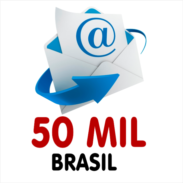 Lista de Emails Brasil Nacional - Mailing 50 Mil Emails Validos Brasil