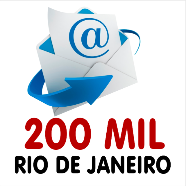 Lista de Emails Rio de Janeiro RJ - Mailing 200 Mil Emails Validos Rio de Janeiro RJ