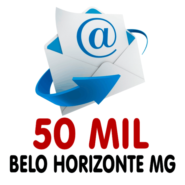Lista de Emails Belo Horizonte BH MG - 50 Mil emails validos bh