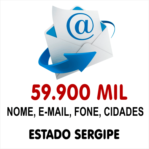 Lista de Emails Validos Estado Sergipe
